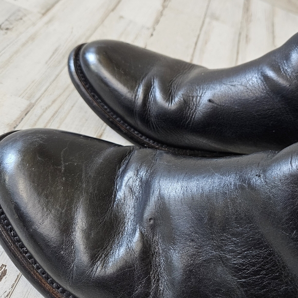 Freebird Black Leather Palmer Mens Boots - Picture 4 of 9